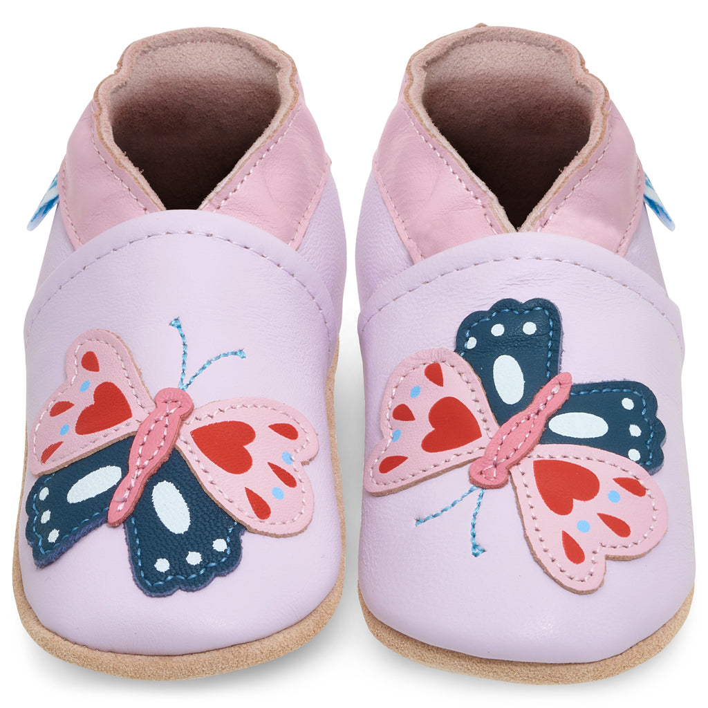 Chausson Cuir Chaussures Bébé Cuir Souple Sayoyo Semelle Douce