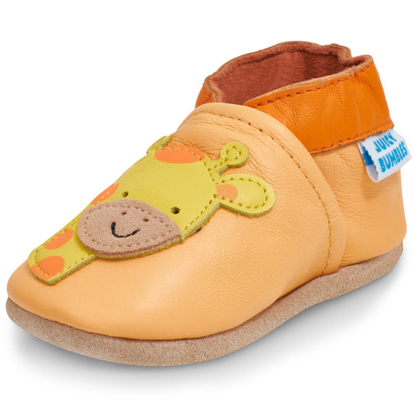 Giraffe Soft Leather Baby Shoes
