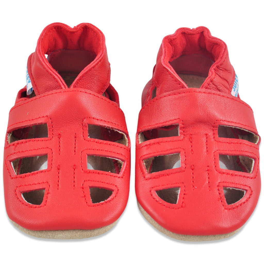 Baby Sandals Red T-Bar