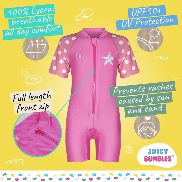 Baby Girl Swimming Costume & Swimsuit UPF50+