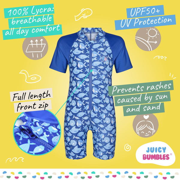 Baby Boy Swimming Costume & Swimsuit UPF50+